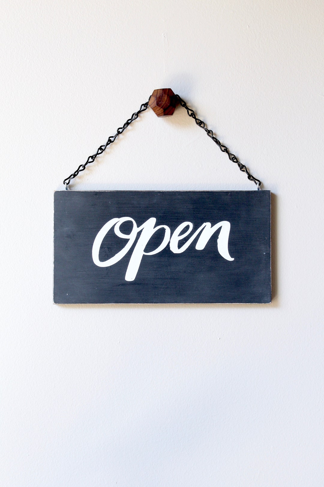 Open Closed Wood Sign: Business Signage - Etsy