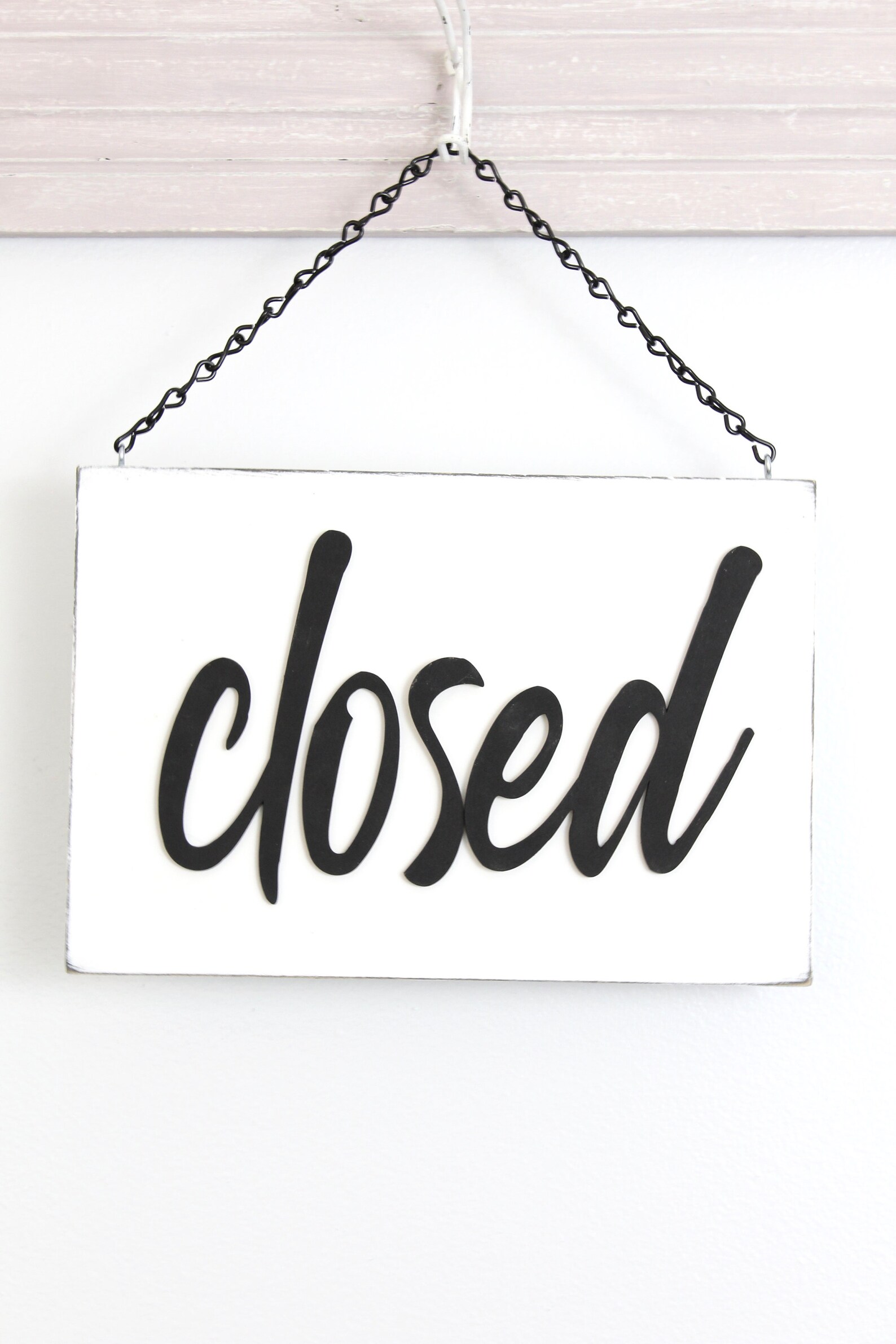 Modern Business Sign Laser Cut Open Sign Closed Sign Custom - Etsy