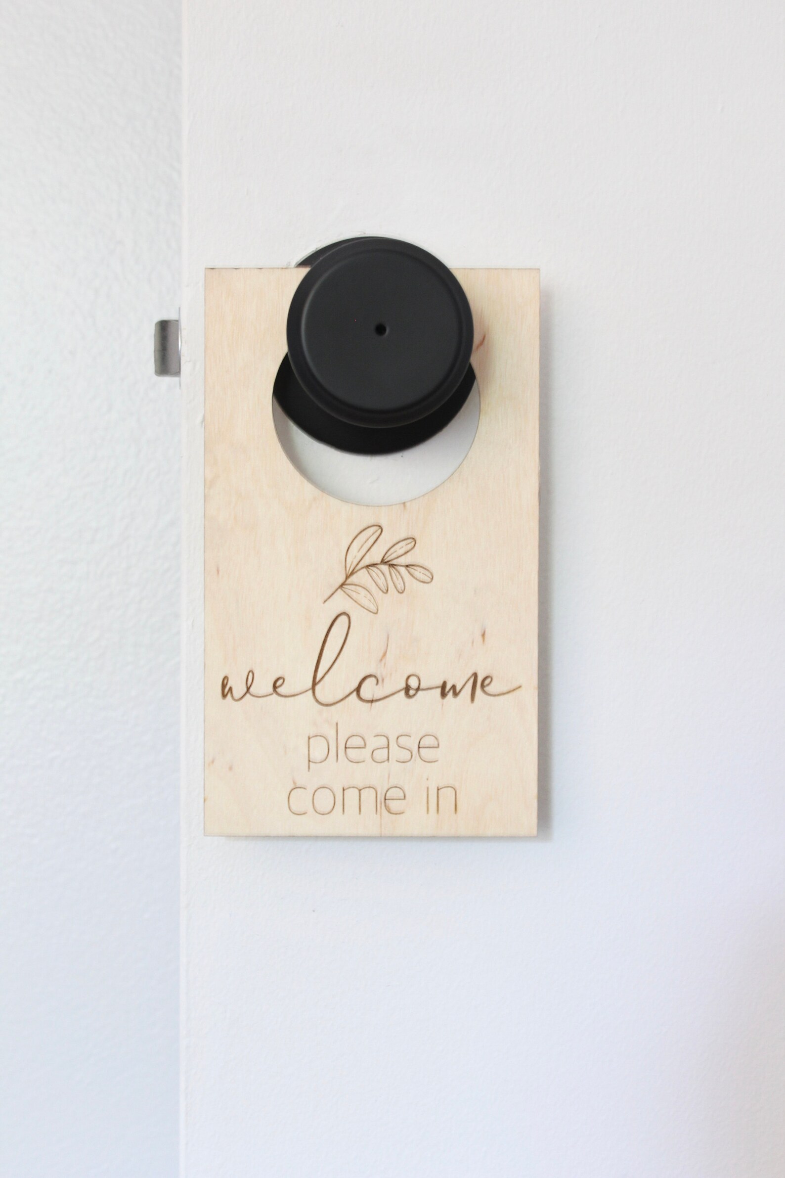 In Session Door Hanger Sign, Do Not Disturb Door Sign, Laser Engraved ...