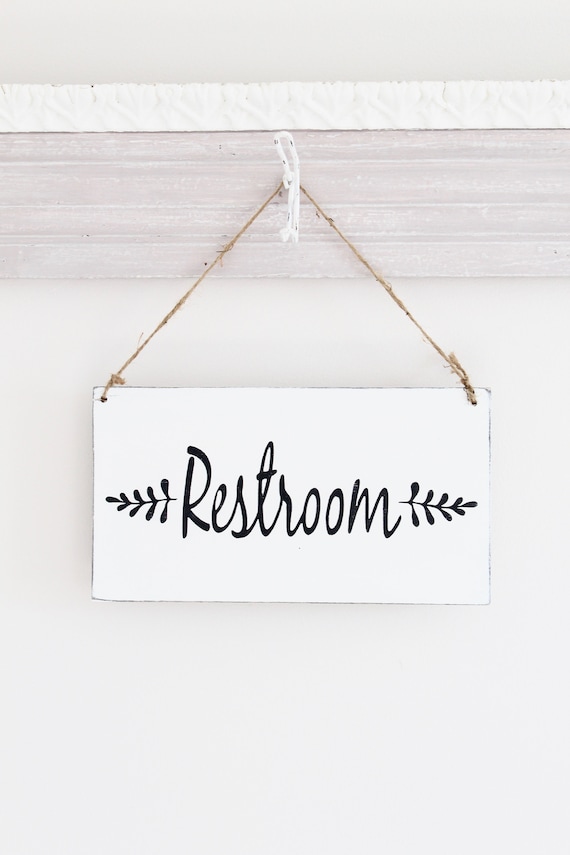 restroom sign bathroom signs