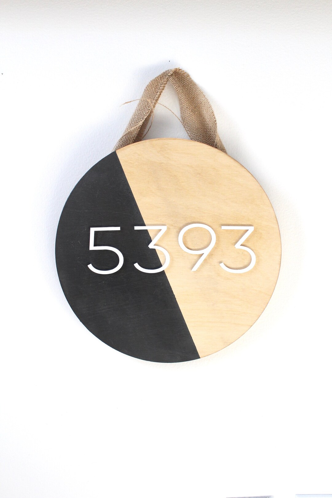 Address Sign, Laser Cut Wood Address Sign, Hanging Address Door Sign