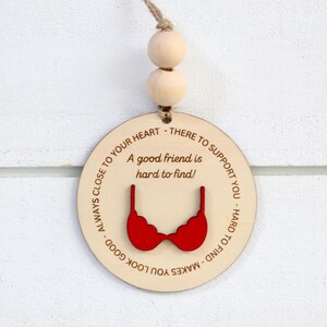 A Good Friend Is Hard to Find Christmas Ornament, Friends Ornament, Christmas Ornament, Christmas Tree Decor, Wood Ornament
