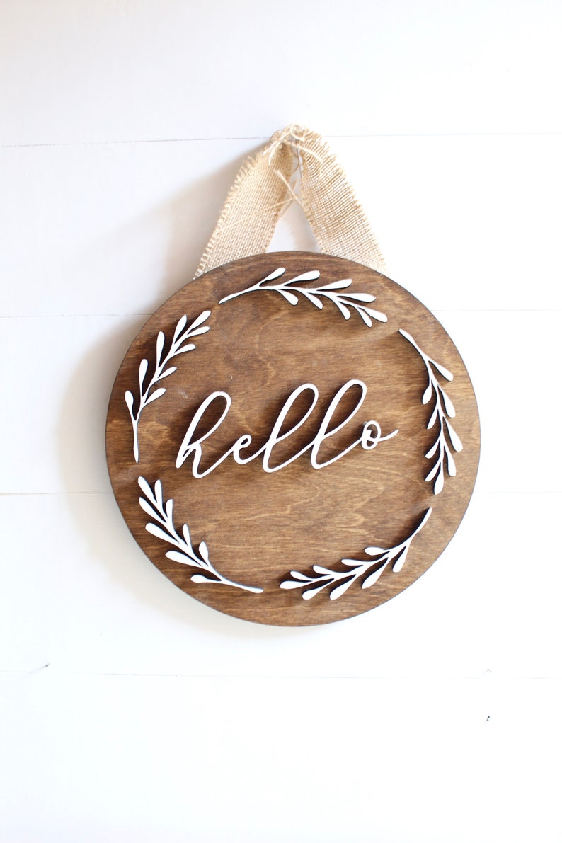 Sign Hanging Door Sign Custom Sign Wall Art Wood Etsy