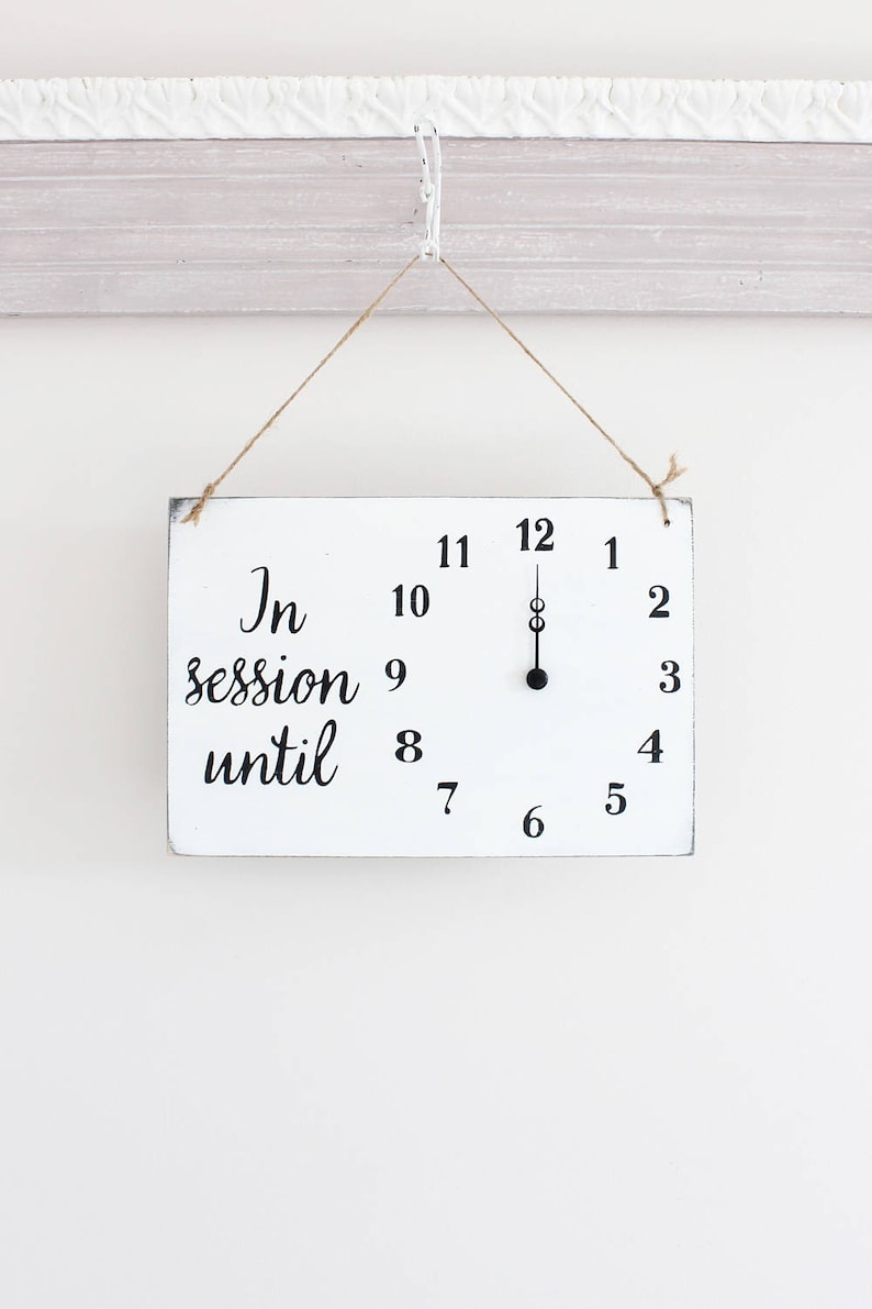 will-return-soon-in-session-clock-sign-wood-business-sign-etsy-australia