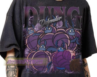 Limited Dung Defender Vintage 90s T-Shirt - Dung Defender Hollow Knight Fan Apparel Gift Tee - Dung Defender Fan Merch Tee For Man And Women