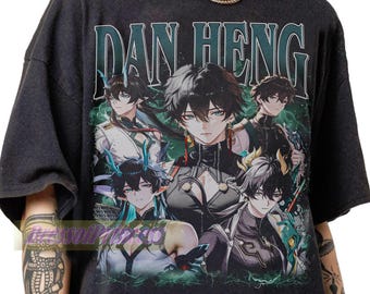 Limited Dan Heng Vintage 90s T-Shirt - Dan Heng Honkai Star Rail Game Fan Apparel Gifts Tee - Dan Heng Fan Merch Tee For Man And Women
