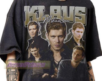Limited Niklaus Mikaelson Vintage 90s T-Shirt - Niklaus Mikaelson Movie Fan Apparel Gift Tee - Niklaus Mikaelson Merch Tee For Man And Women