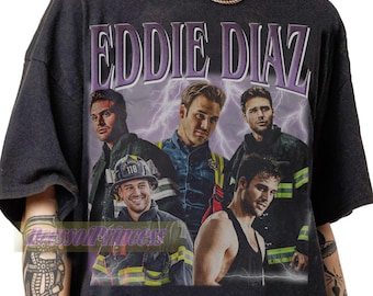 Limited Eddie Diaz Vintage 90s T-Shirt - Eddie Diaz Movie Fan Apparel Gifts Tee - Eddie Diaz Retro Fan Merch Tee For Man And Women
