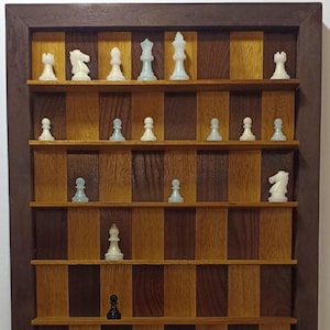 Handcrafted Wooden Chess Wall Art & Decor | GrainoStudio