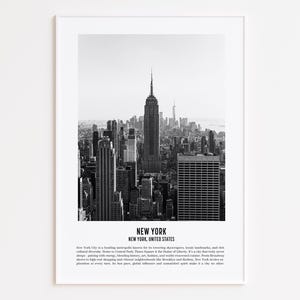 New York, Travel Poster, Watercolor Print, New York Print, Watercolour Art Print, Watercolour Print, New York Art, Travel Print