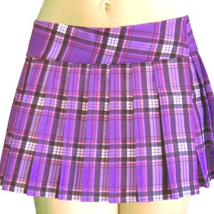 Olivia Rodrigo Purple Plaid Skirt Etsy