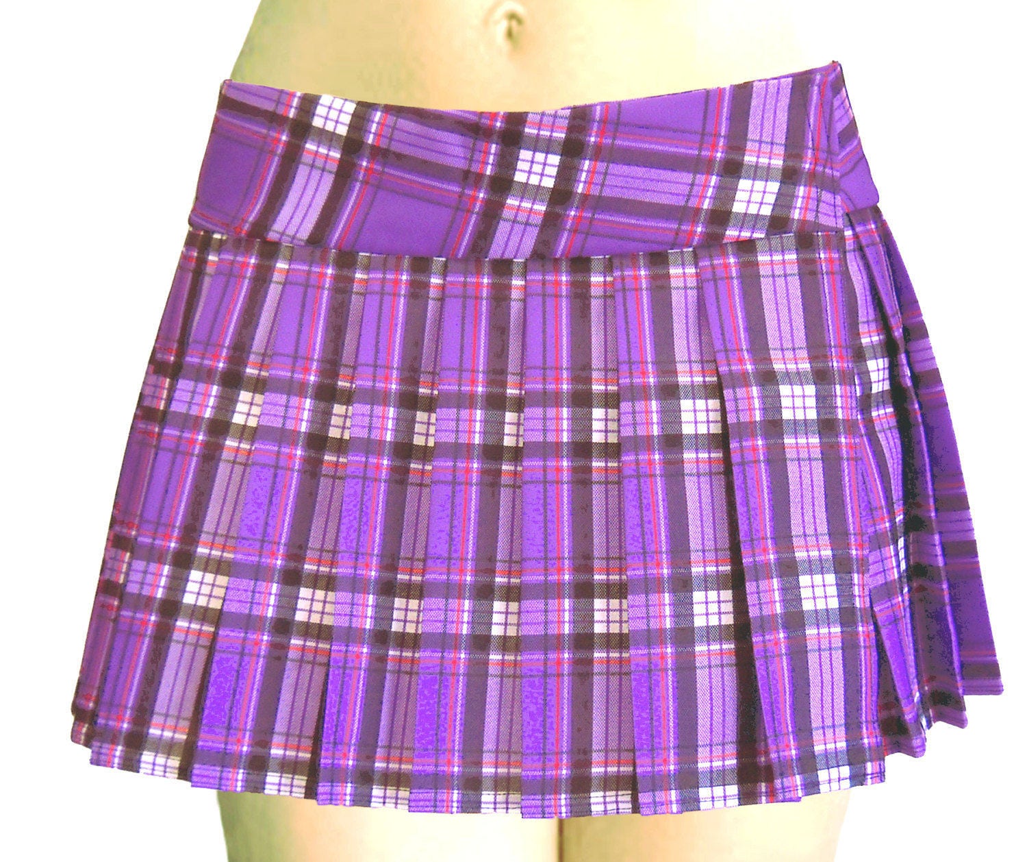 School Girl Plaid Skirt