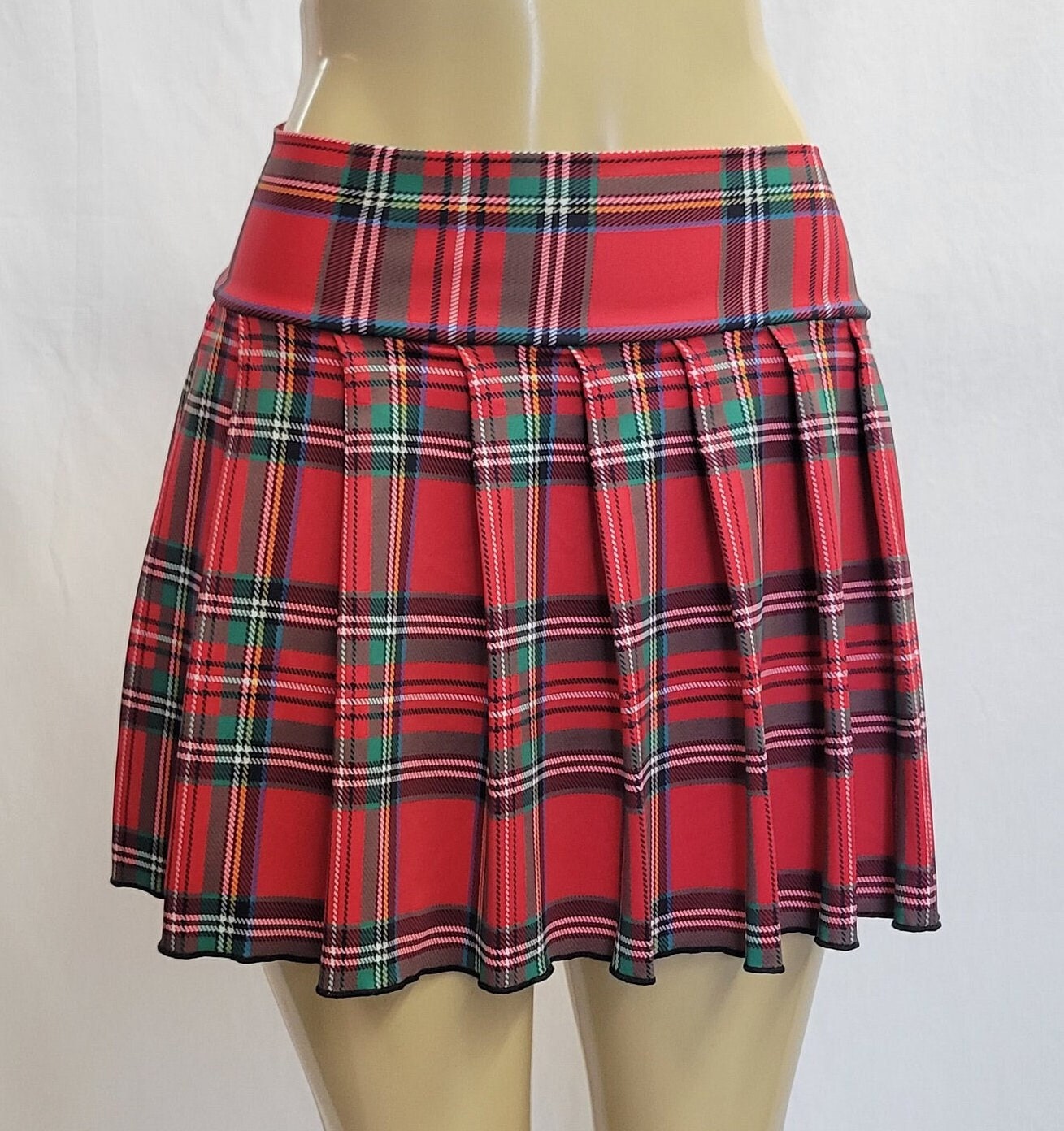 ミニスカート Casablanca Red Pleated Skirt Casablanca Striped Mini Skirt | Red | FARFETCH