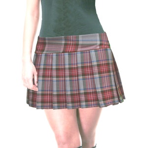 REGULAR MINI Skirt Plaid Pleated (Perth)