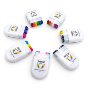 Rainbow Face Paint (LGBT face paint/makeup)