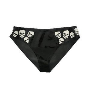 Goth Latex Skull Briefs image 3