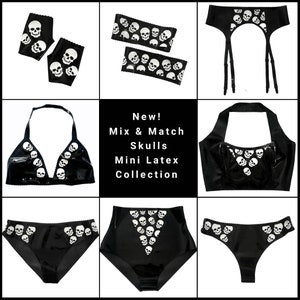 Goth Latex Skull Briefs image 5