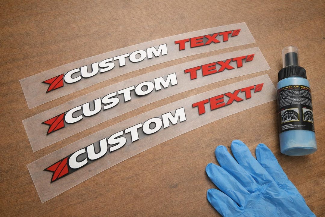 Car Sticker Writing Tire Lettering Stickers for Cars – Custom Style Upgrade, Durable Design ...