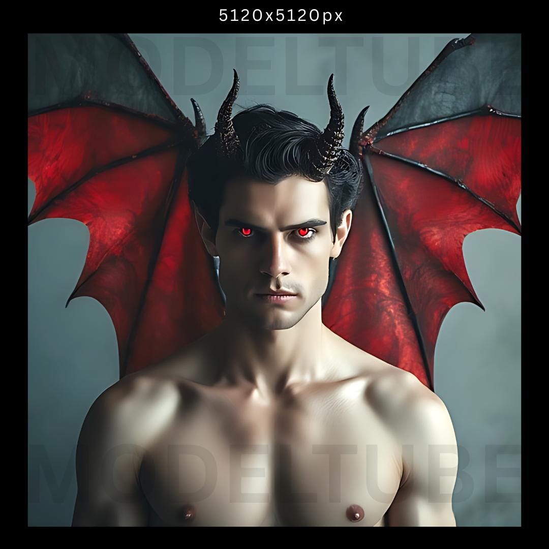 Hot Devil Printable, Lucifer, Devilish, Demonic, Dark Style - Etsy