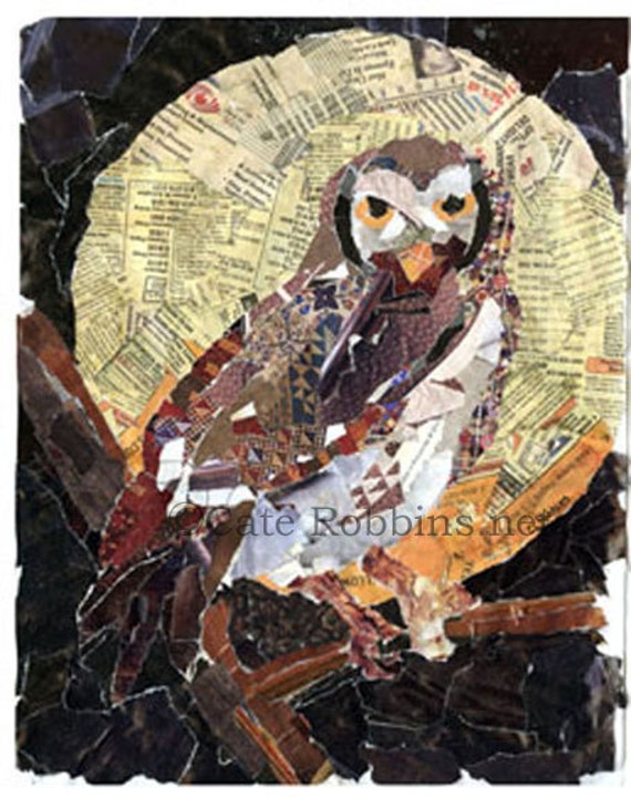 Torn Paper Collage