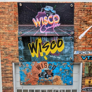 Wisco Crawler Scale Garage Banners