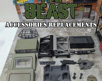 Accesorios/repuestos Beast para carrocería Wisco Crawler RC