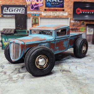 Carrosserie rigide imprimée en 3D « Hot Rod » Scx24
