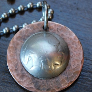 Unique Indian Nickel Coin Pendant