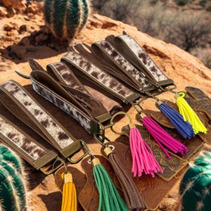 Leather Keychains