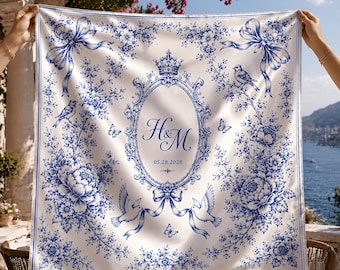 Bandanas et foulards de mariage personnalisés, souvenir personnalisé pour la mariée, cadeaux pour enterrement de vie de jeune fille, cadeau personnalisé pour les invitées d'un voyage entre filles