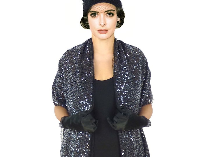 shawl for sequin dress