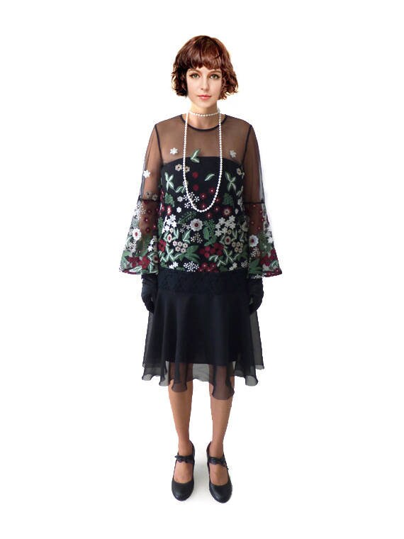 1920s shift dress