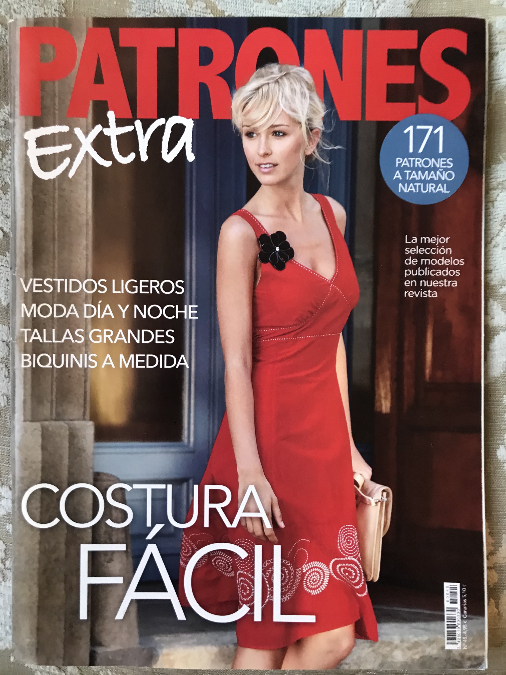 Dress pattern Extra Patrones Vestidos magazine spring - Etsy México