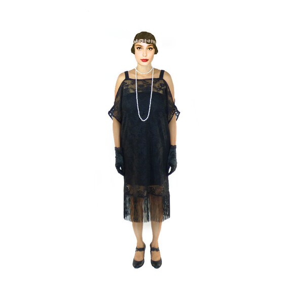 loose fitting flapper dress
