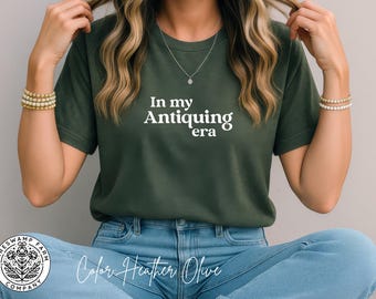Camiseta "En mi época de antigüedades", Mercado vintage, Compras de antigüedades, Regalo para amantes de las gangas, Antigüedades retro