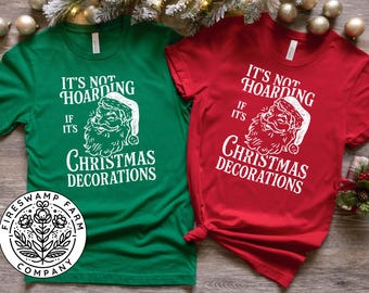 Grappig kerstshirt met kerstman