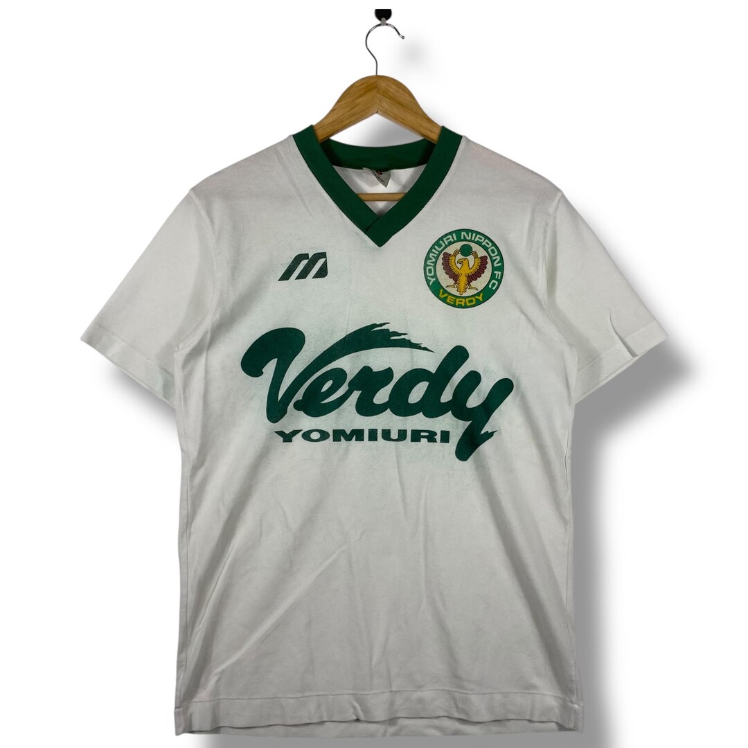 Vintage 90's Mizuno Yomiuri Nippon Fc Verdy Soccer Tee Shirt - Etsy UK