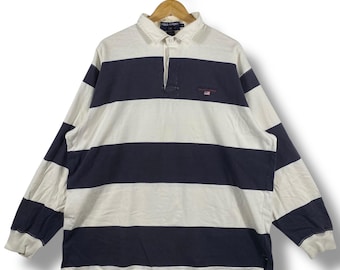 Vintage POLO SPORT Ralph Lauren Striped Polo Shirt