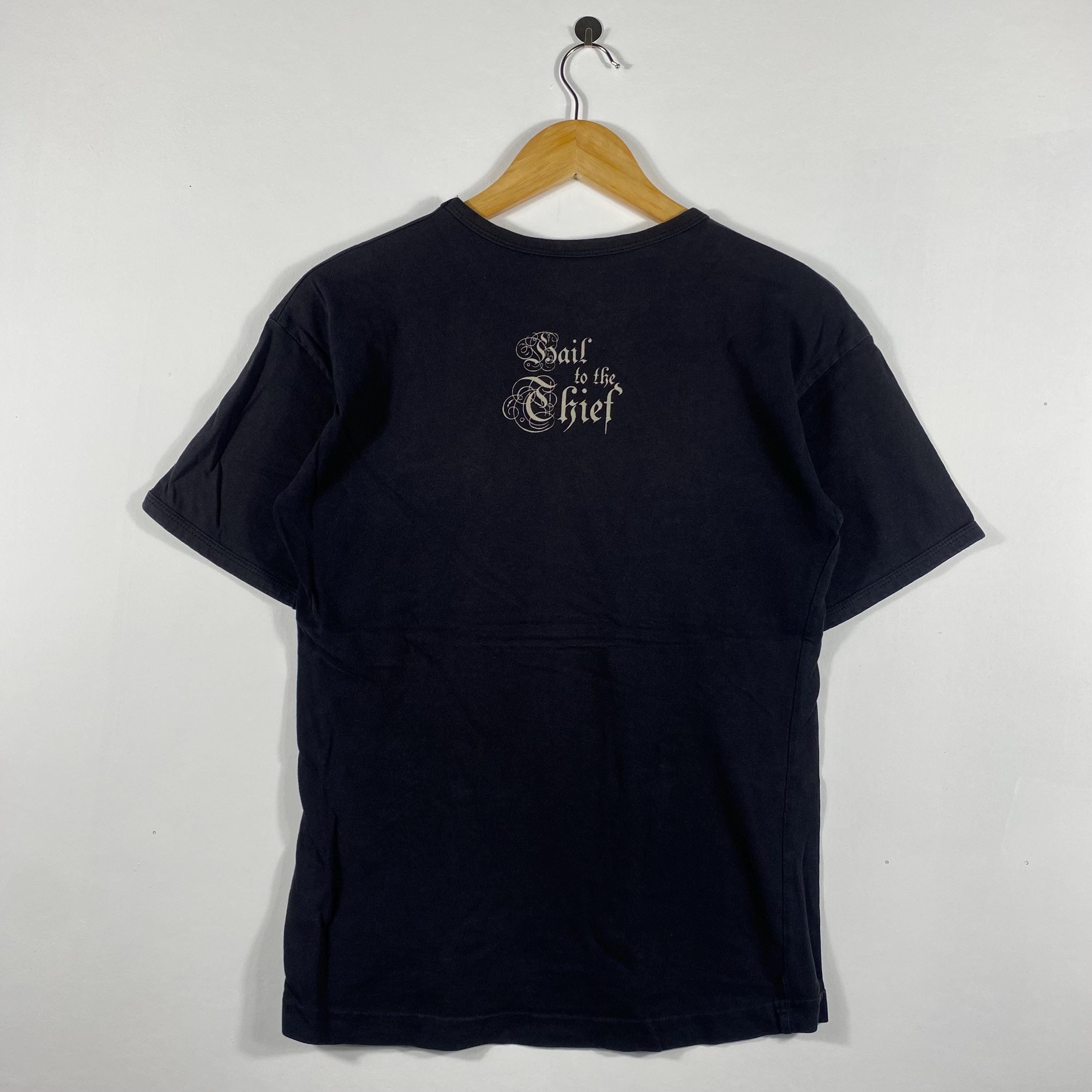 Vintage 00's RADIOHEAD Hail to the Thief Band Tee Shirt - Etsy