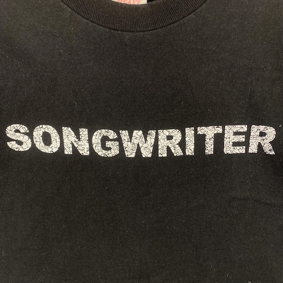 木村拓哉＆トム・ヨーク着用 00年代ヴィンテージ SONGWRITER Tシャツ