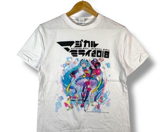 Rare!! HATSUNE MIKU Magical Mirai 2019 Vocaloid Tee Shirt Extra