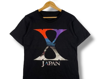 Rare!! Japanese Band X-JAPAN World Tour Live in Yokohama Tee Shirt