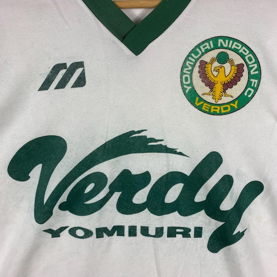 Vintage 90's Mizuno Yomiuri Nippon Fc Verdy Soccer Tee Shirt - Etsy UK