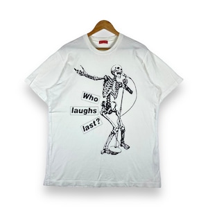 Vintage 00&#39;s BARBARA KRUGER Wer lacht zuletzt? Graphic T-Shirt Extra große Größe