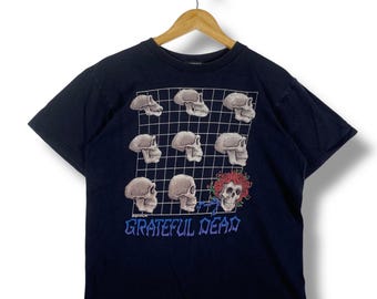 Camiseta vintage de la banda GRATEFUL DEAD Liquid Blue de los años 90