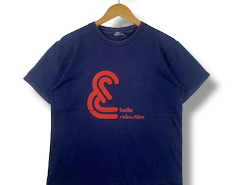 Vintage 00's BELLE & SEBASTIAN Band Faded Tee Shirt