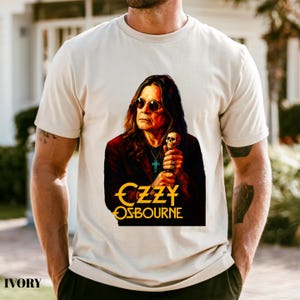 Comfort Colors® Ozzy Osbourne Unisex Retro Heavy Metal Vintage T-shirt, S-3XL