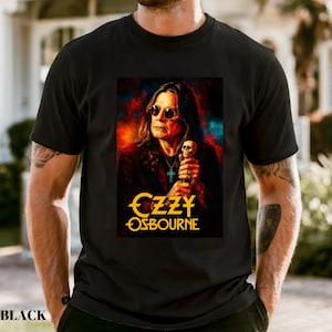 Comfort Colors® Ozzy Osbourne Unisex T-shirt Vintage Rock Tee, S-3XL