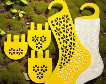 Adjustable Female Sock Blockers: Sizes 37-44, Knitting Accessories
