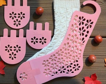 Adjustable Female Sock Blockers: Sizes 37-44, Knitting Accessories